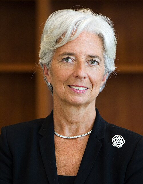 Portrait of Christine Lagarde