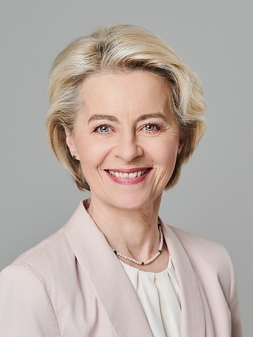 Portrait of Ursula von der Leyen